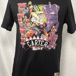 Vince Carter Toronto Raptors Mitchell Ness Graphic T Shirt Large NBA